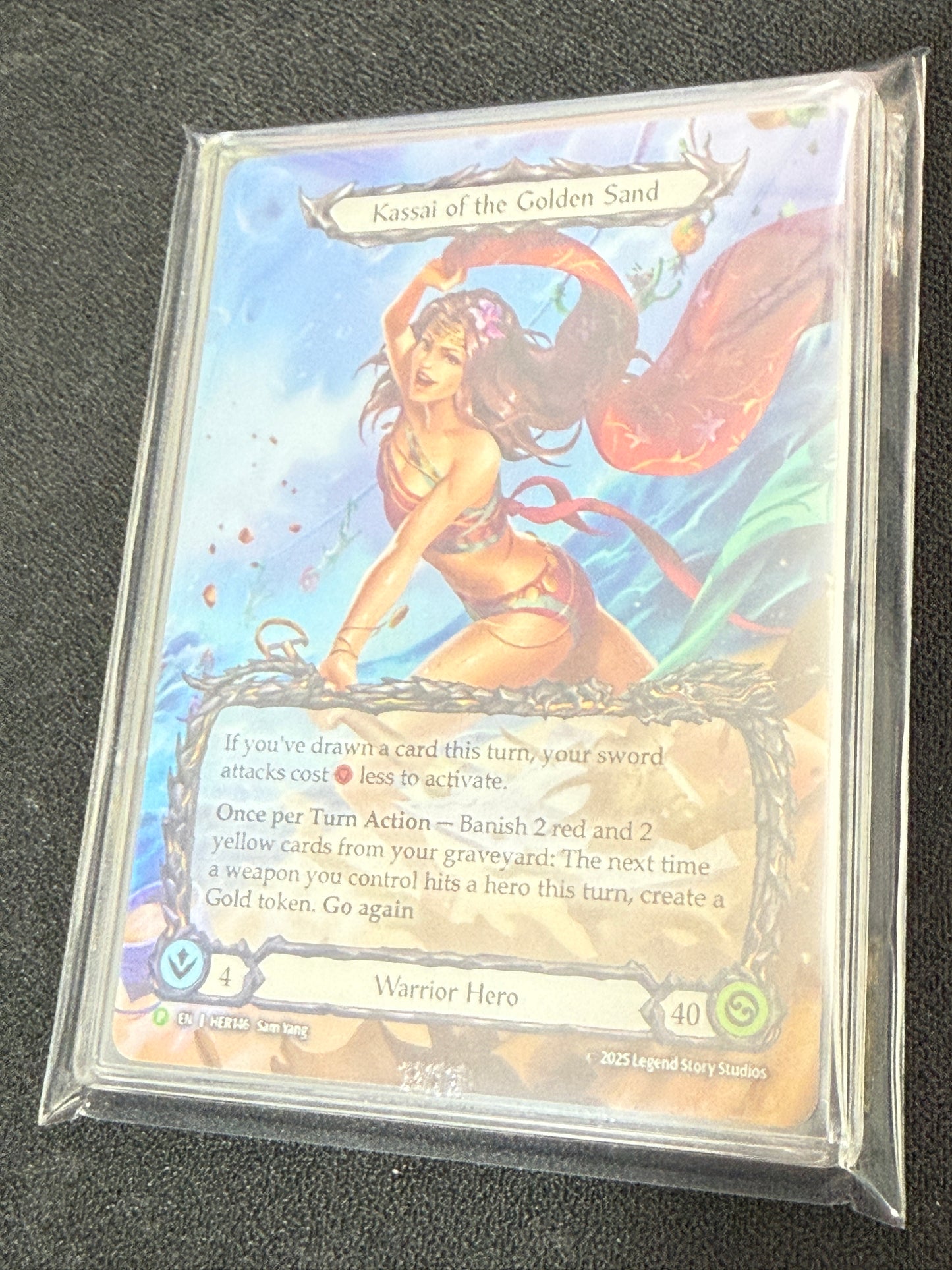 Kassai of the Golden Sand RF Beach Party Promo PCG Graded 9.5