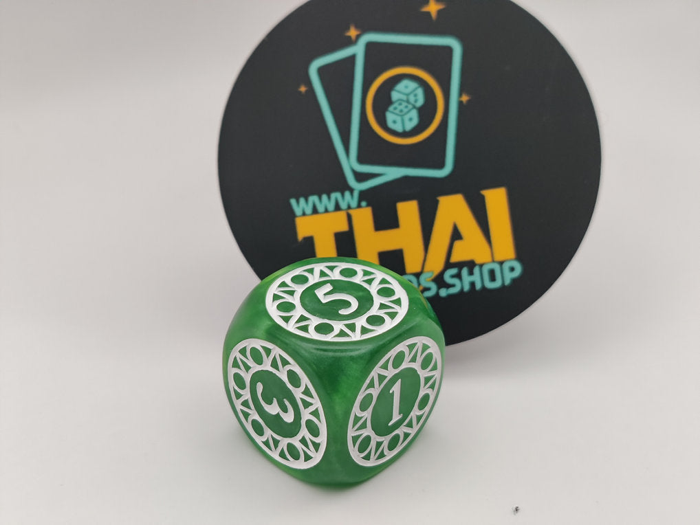 FAB Dice - Green Tunic / Dominate / Go Again / Overpower