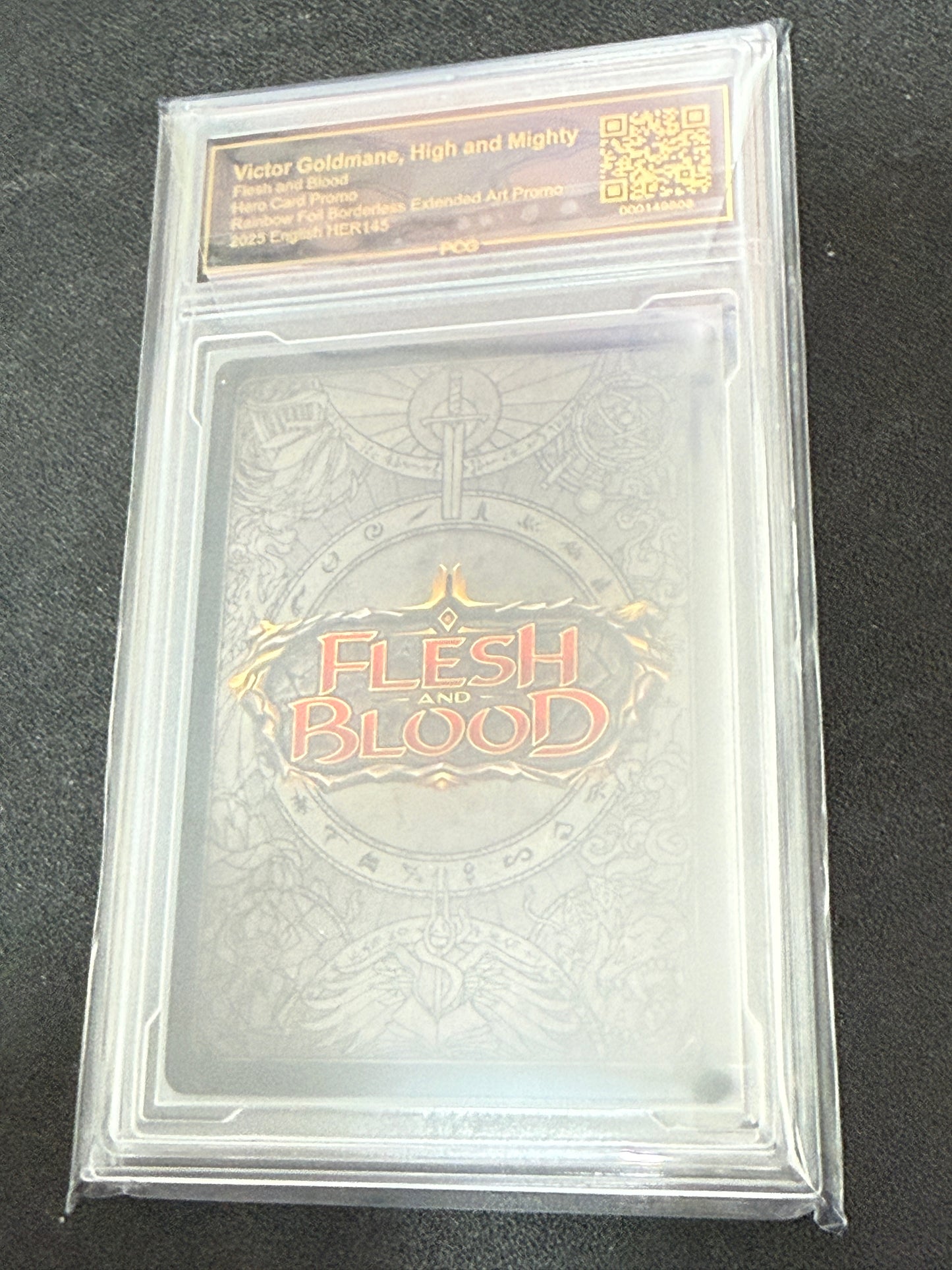 Victor Goldmane RF Beach Party Promo Graded Gem Mint 10