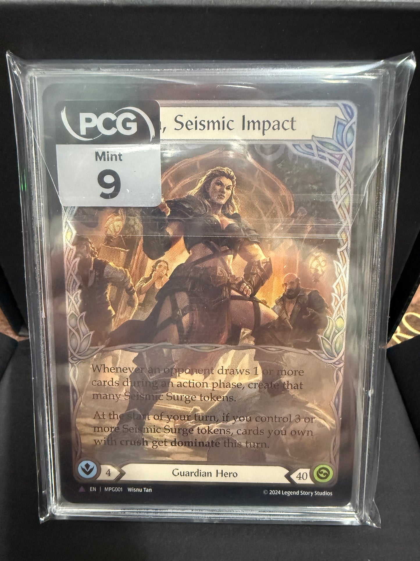 Valda, Seismic Impact CF Marvel Mint 9 Graded