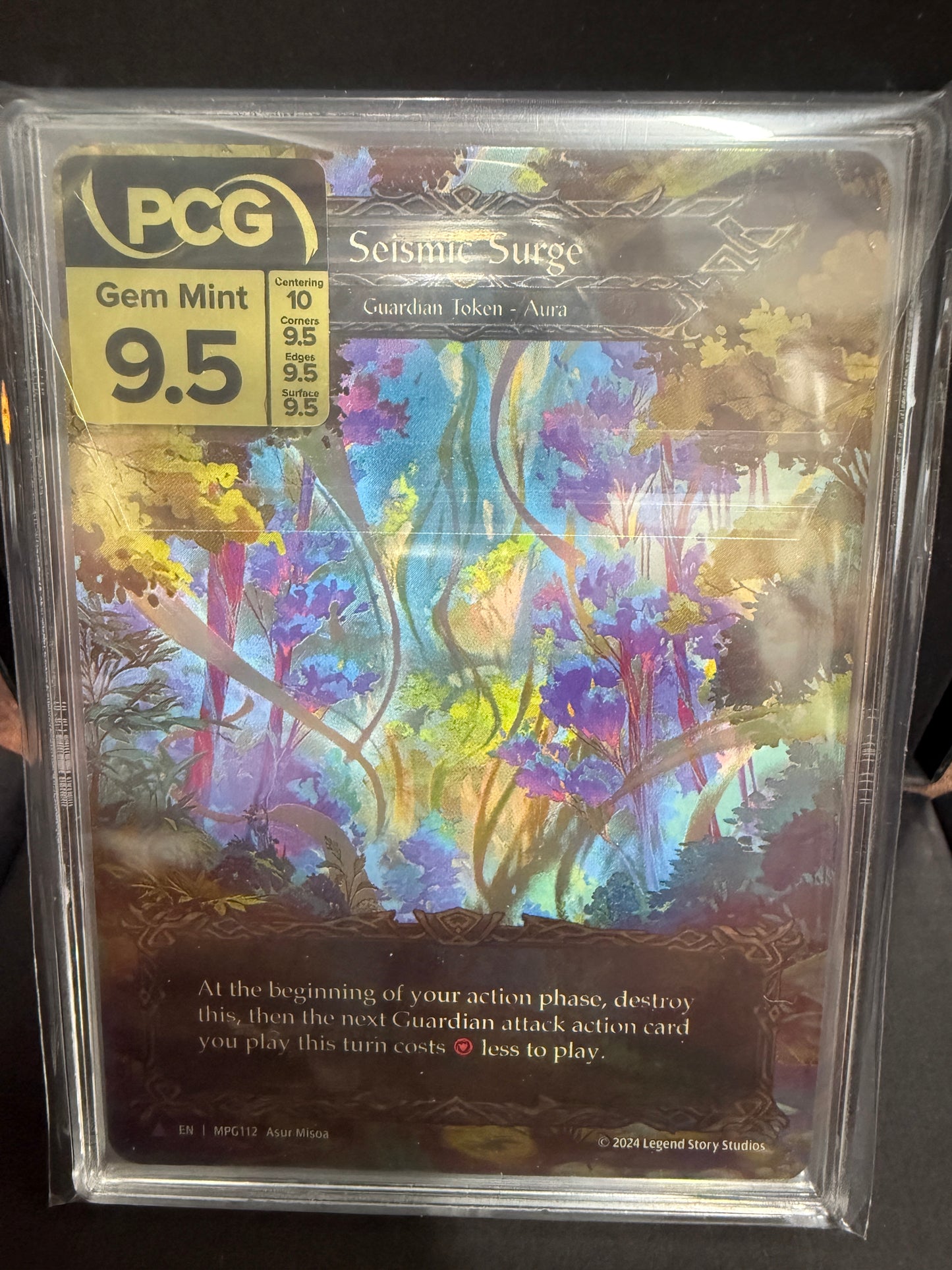 Seismic Surge A CF Marvel Gem Mint 9.5 Graded