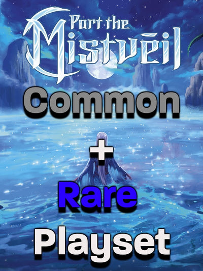 MST Common + Rare Playset (Non Foil) Part the Mistveil