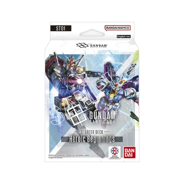 Gundam starter Deck Heroic Beginnings ST01