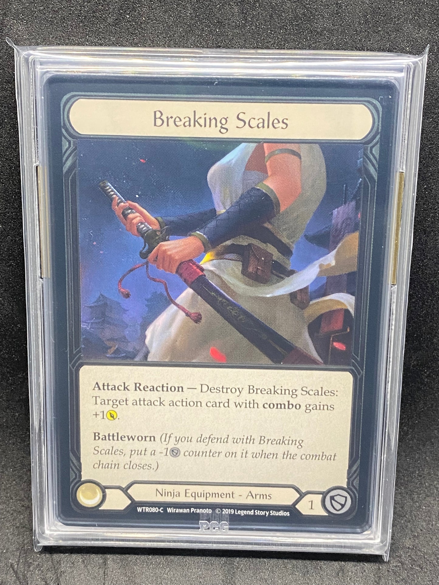 Breaking Scales CF 9.5 Graded Player Slab