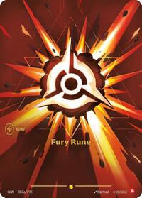 Fury Rune Alternate Art