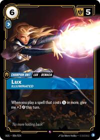 Lux - Illuminated Proving Grounds Riftbound