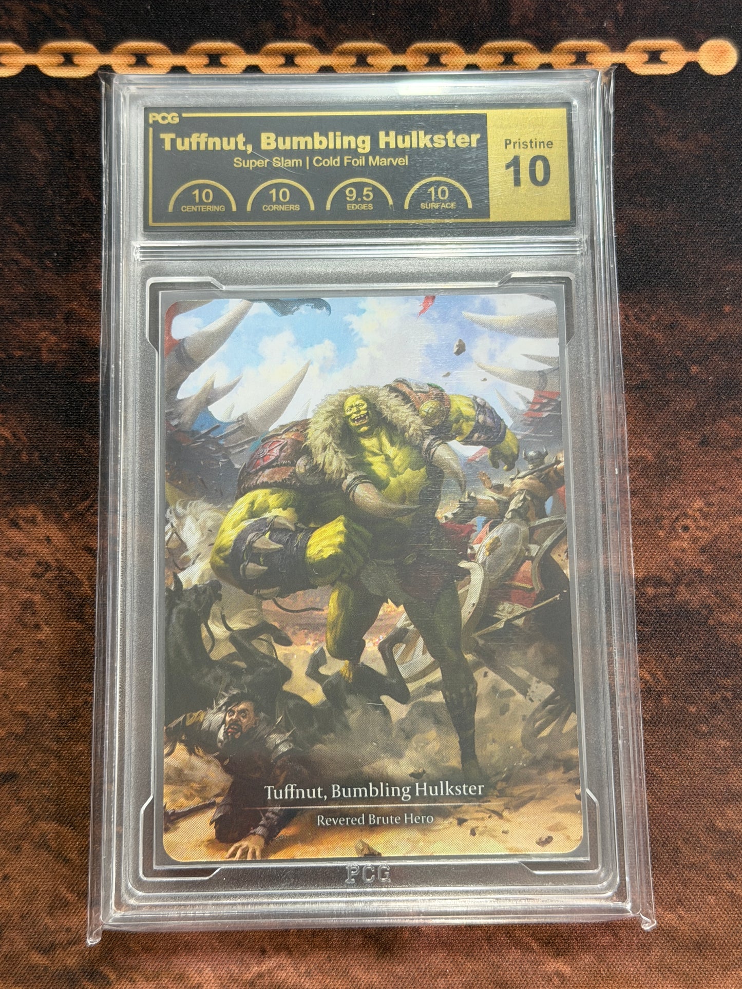 Tuffnut, Bumbling Hulkster Graded Pristine 10 PCG
