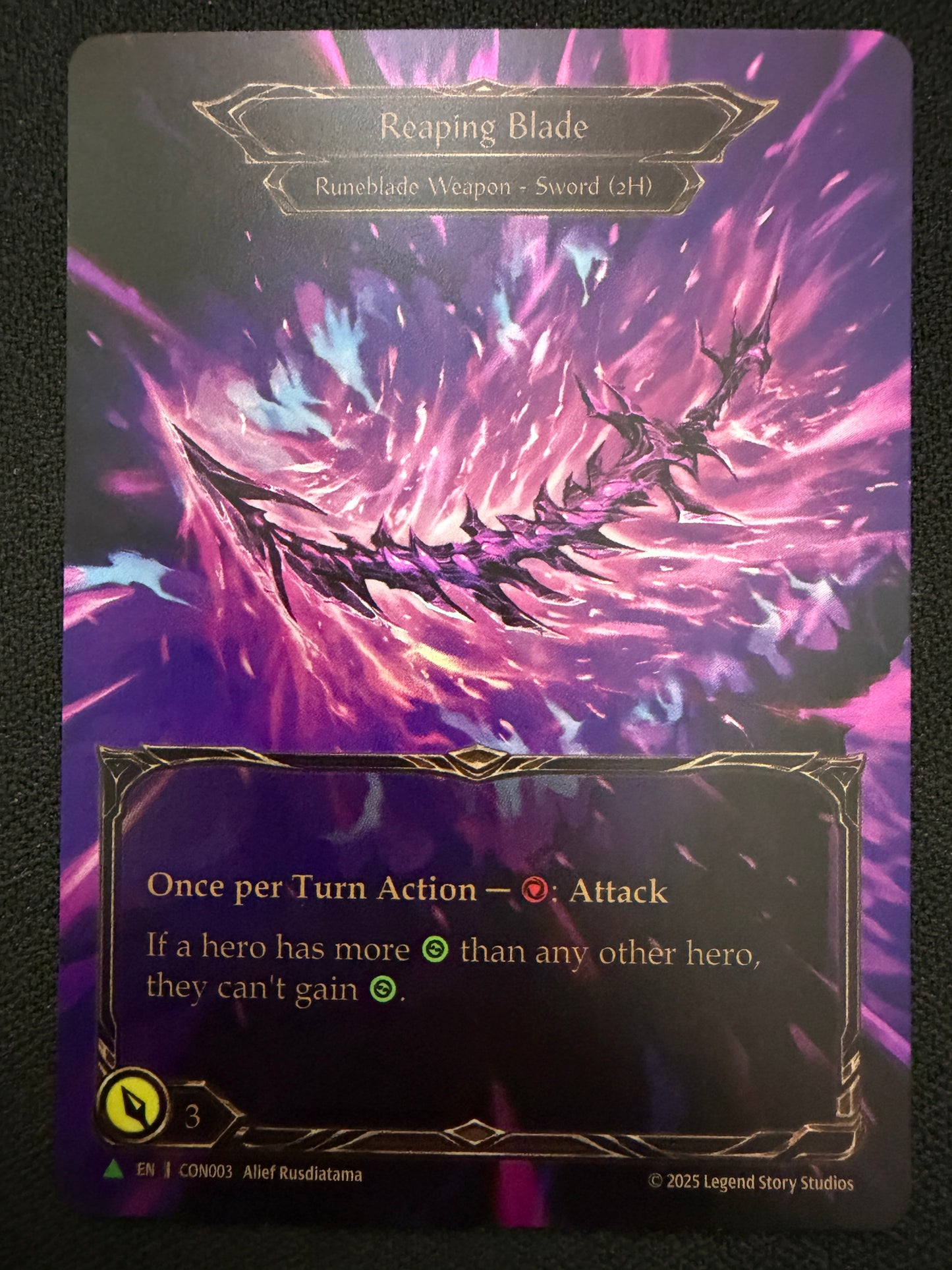 Reaping Blade RF EA Promo