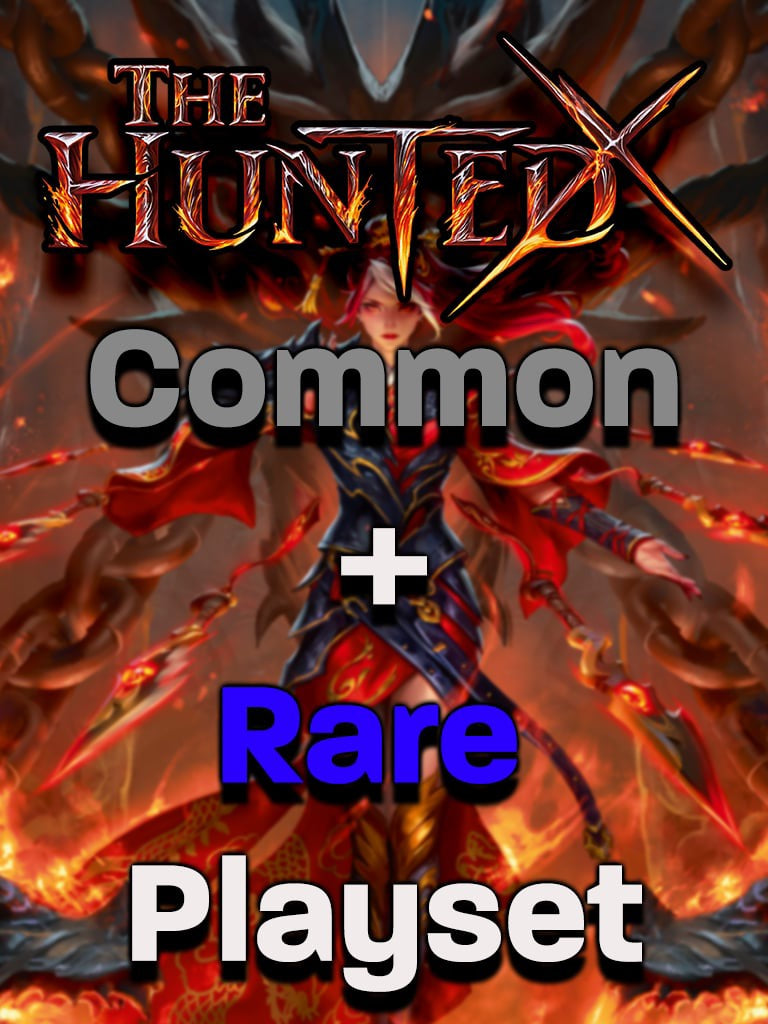 HNT Common + Rare Playset (Non Foil) The Hunted