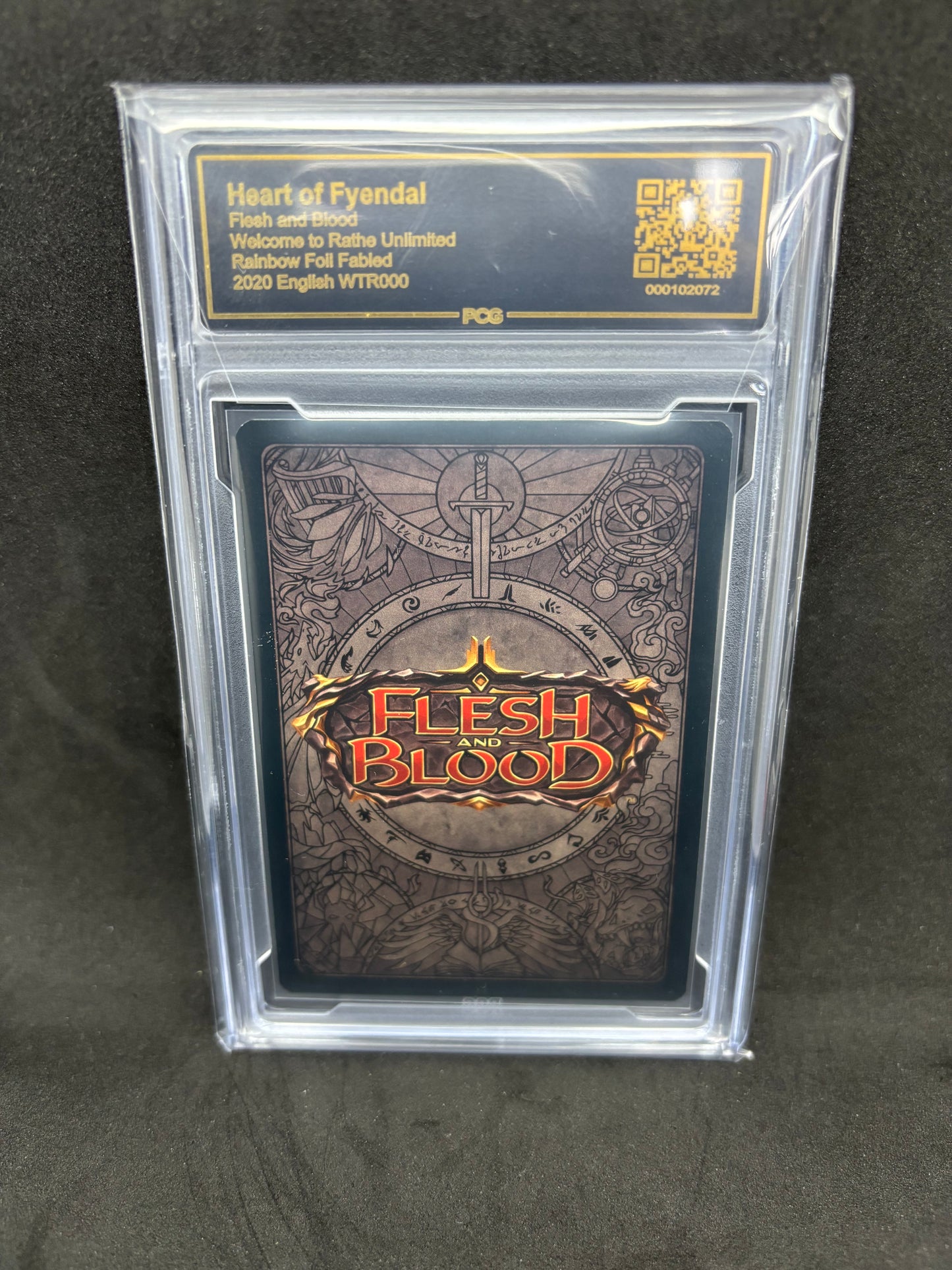 Heart of Fyendal RF Gem Min 9.5 Collector Slab