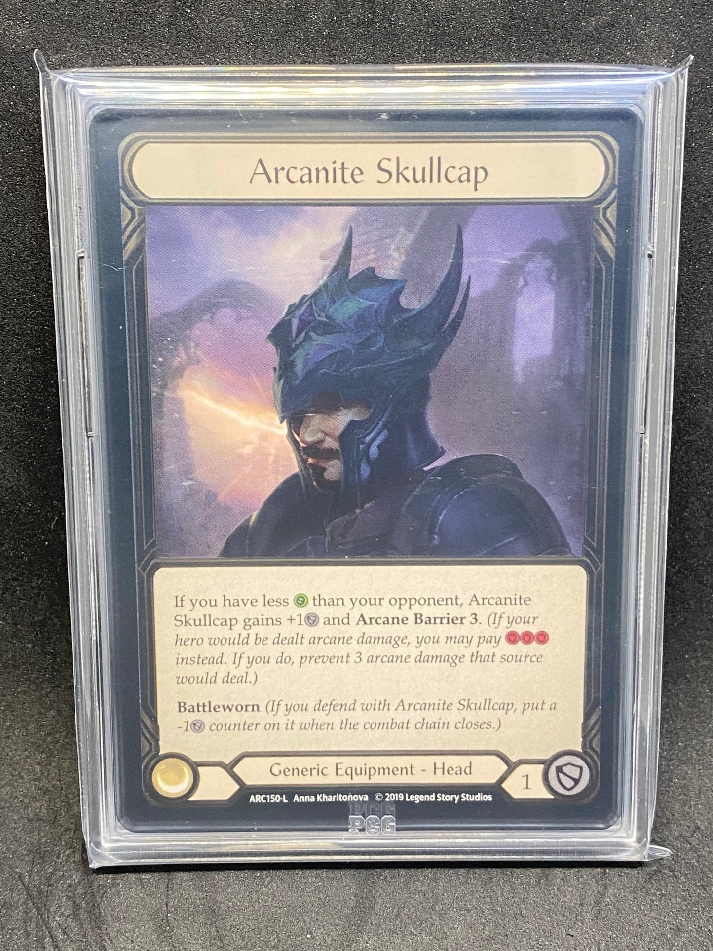 Arcanite Skullcap CF 9 Graded Player Slab