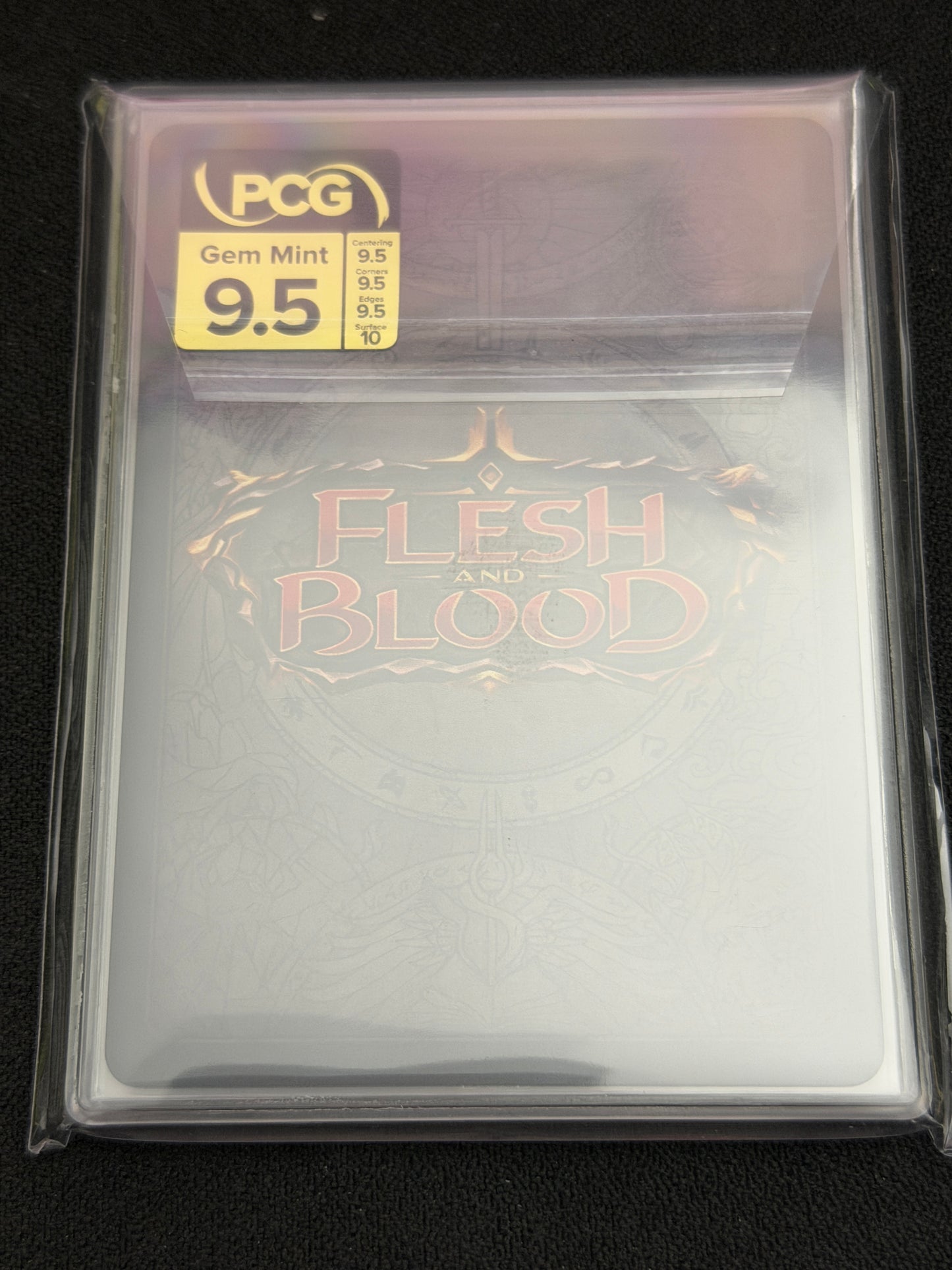 Gold Foil Gallantry Gold Graded Gem Mint 9.5 PCG