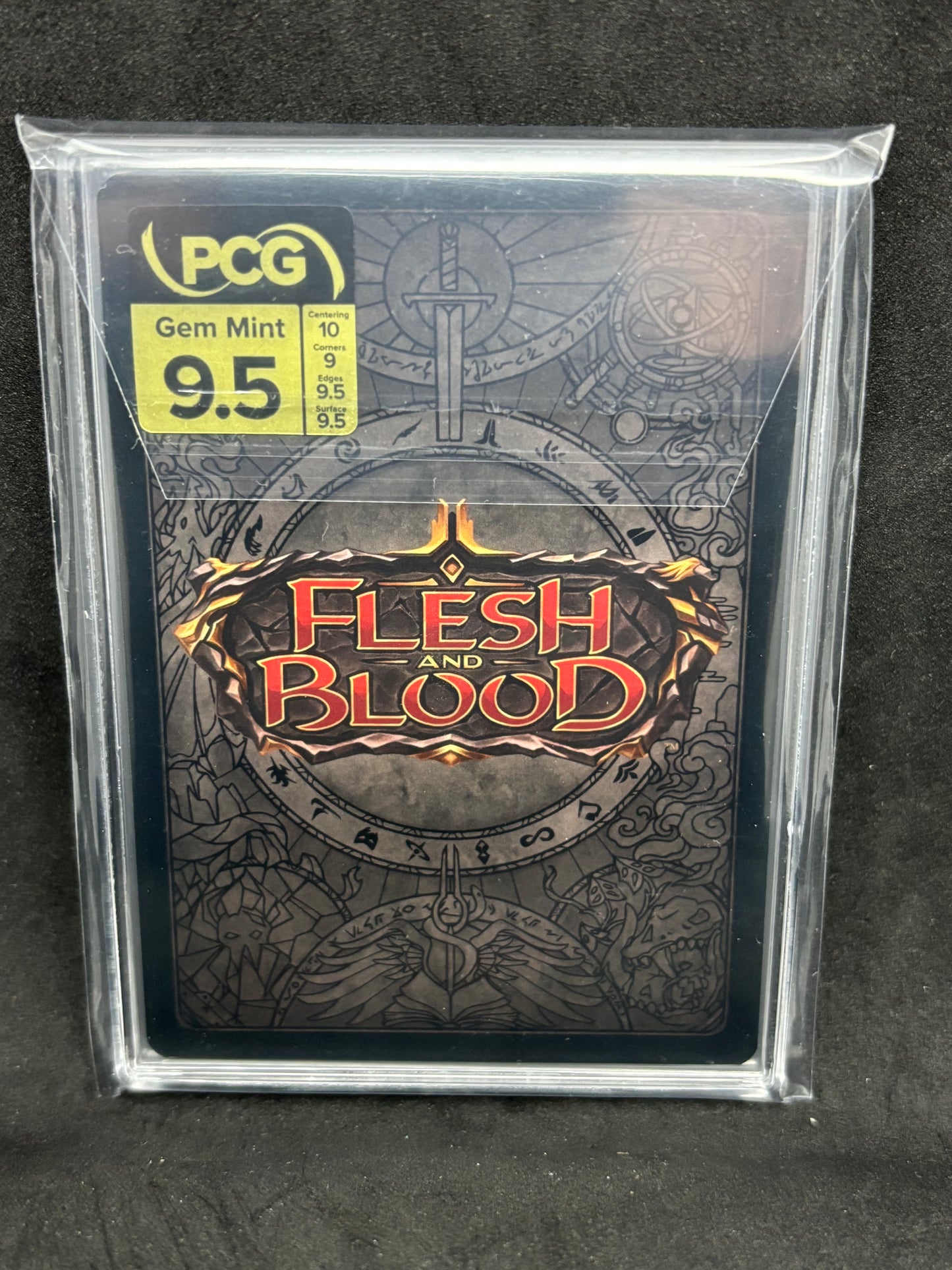 Braveforge Bracers Alpha Cold Foil 9.5 Graded Slim Slab