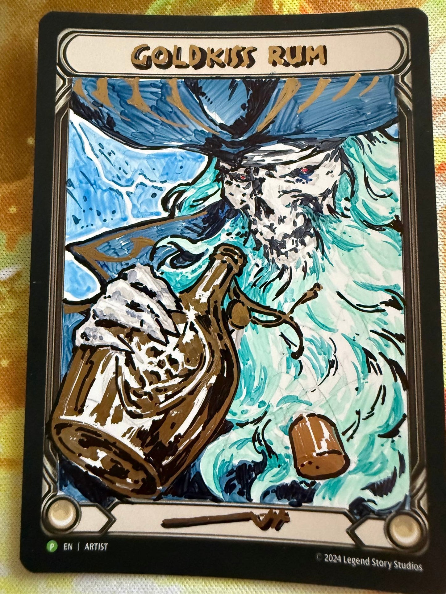 GoldKiss Rum Gravy Bones Artist Proof