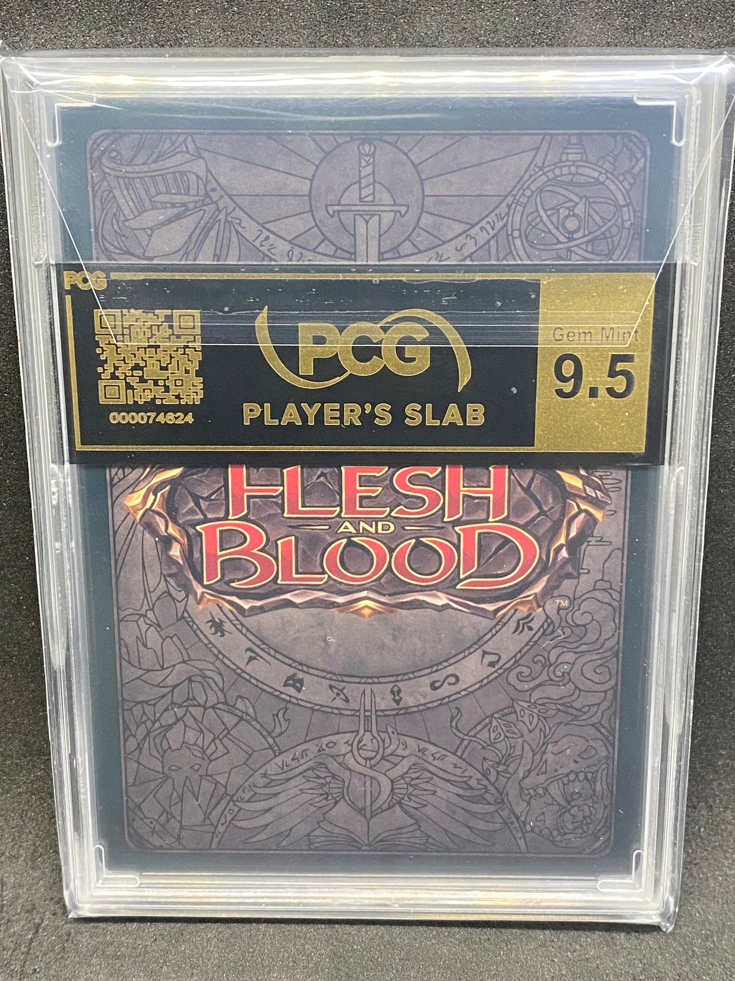 Twelve Petal Kasaya Japanese CF Extended 9.5 Graded Player Slab