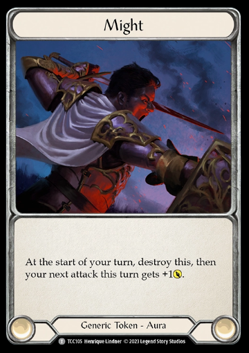 Might Cold Foil Token