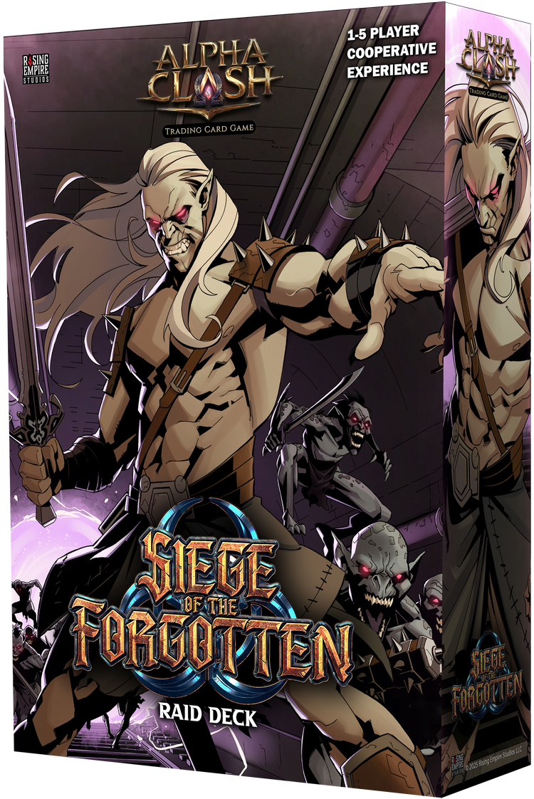 Siege of the Forgotten PVE Raid Deck - Alpha Clash