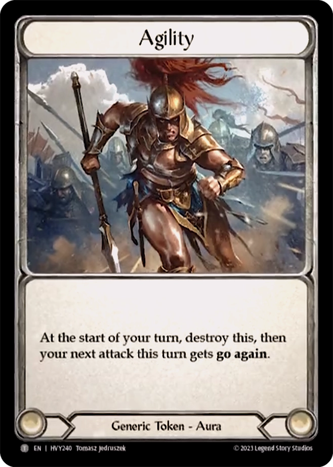 Agility Cold Foil Token