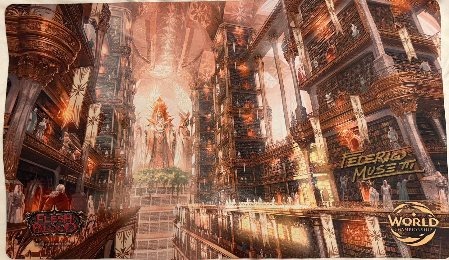 Great Library of Solana World's Playmat (Unsigned)