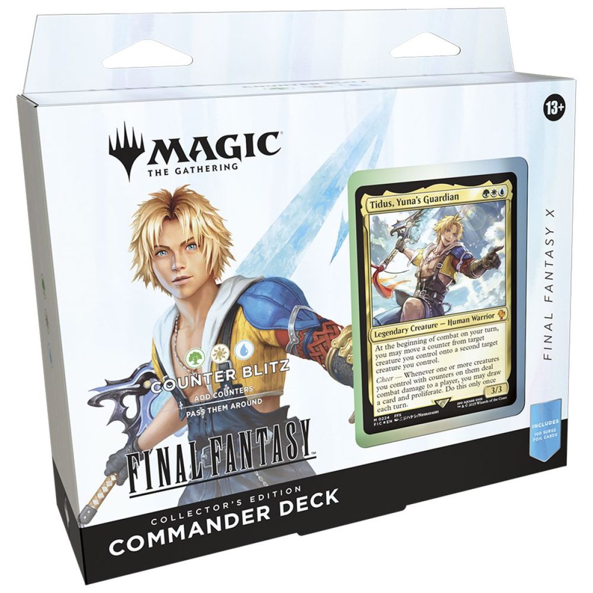 MTG: Final Fantasy Commander Deck Collector Edition - Counter Blitz Tidus