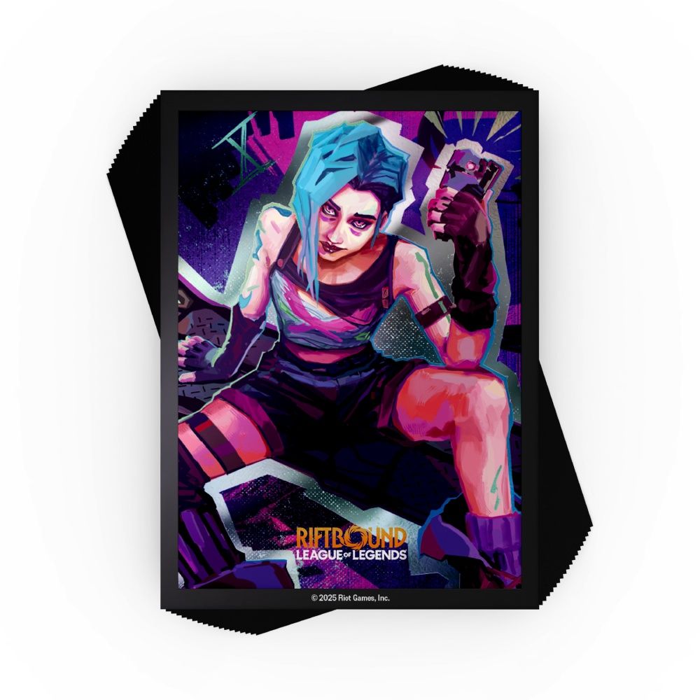 Riftbound: League of Legends TCG – Sleeves – Set One: Origins – Jinx