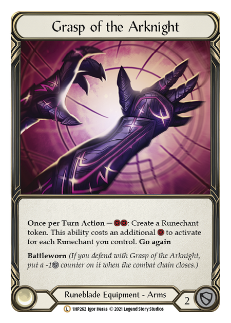 【未使用】Grasp of the Arknight FAB Grasp of the Arknight HP – Fluke & Box