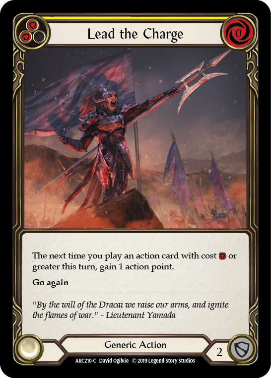 Lead the Charge (Yellow) 1st Edition