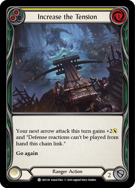 3x Increase the Tension (Yellow)
