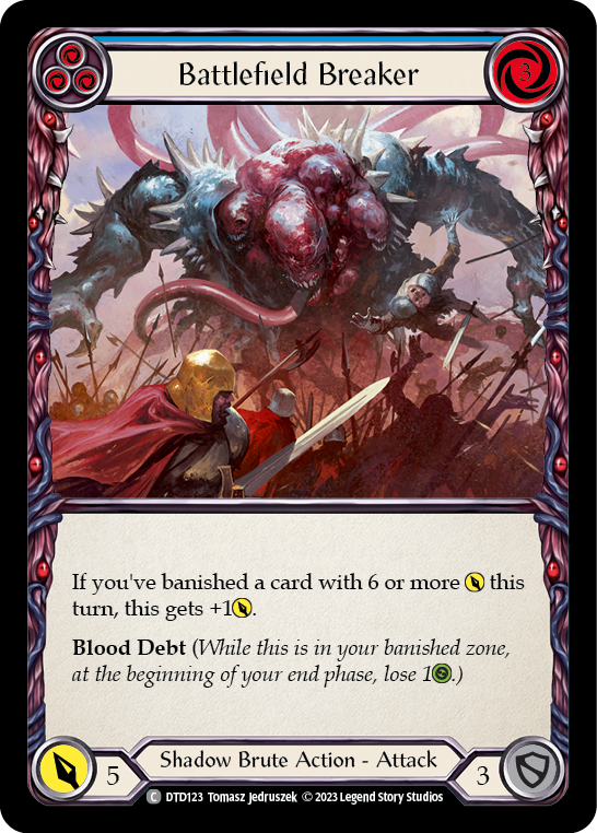 Battlefield Breaker (Blue) Rainbow Foil