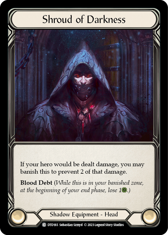 Shroud of Darkness Cold Foil