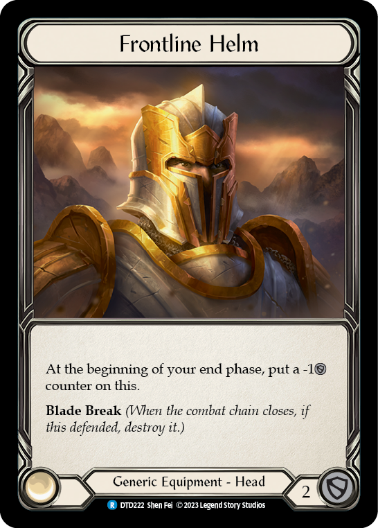 Frontline Helm Cold Foil
