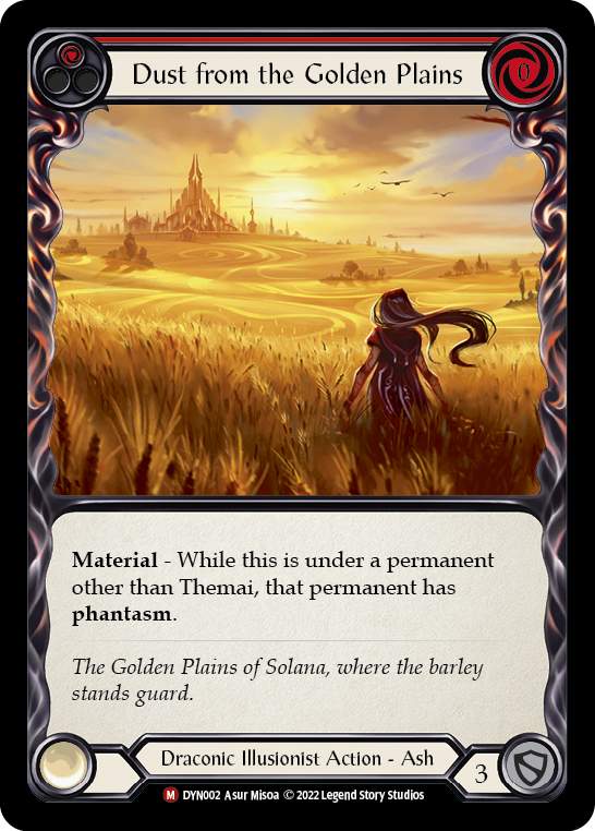 Dust from the Golden Plains Rainbow Foil