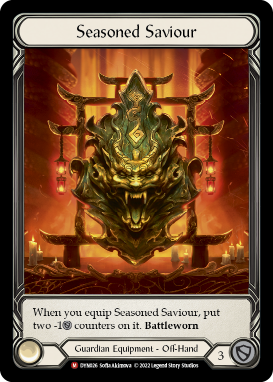 Seasoned Saviour Rainbow Foil
