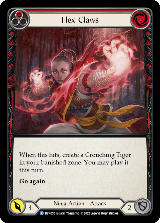 3x Flex Claws (Red)