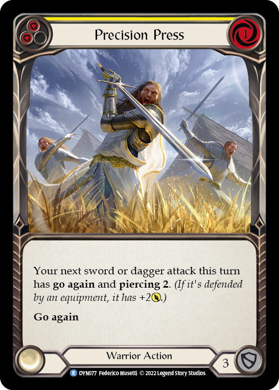 3x Precision Press (Yellow)
