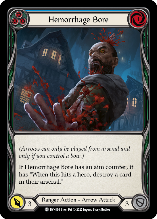 3x Hemorrhage Bore (Blue)