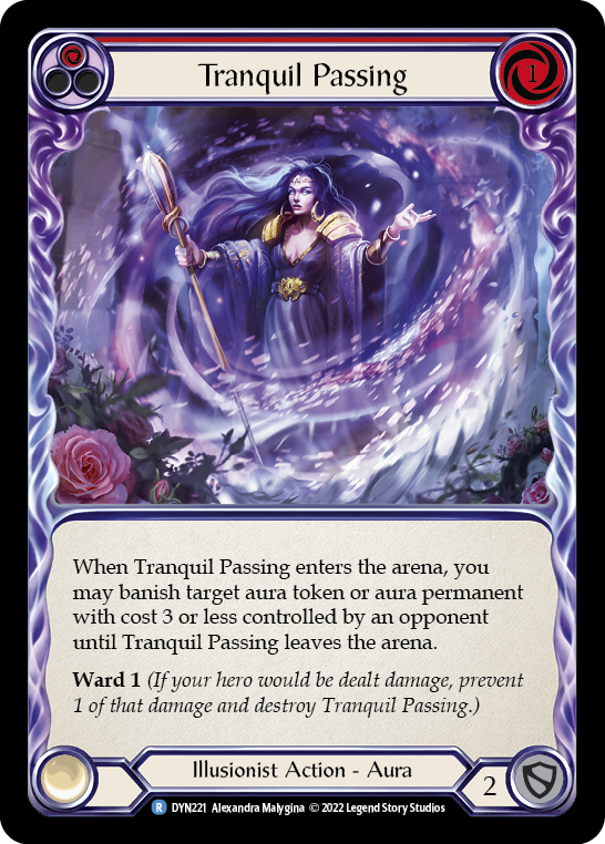 3x Tranquil Passing (Red)
