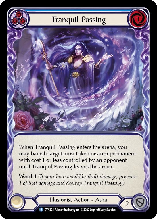 3x Tranquil Passing (Blue)