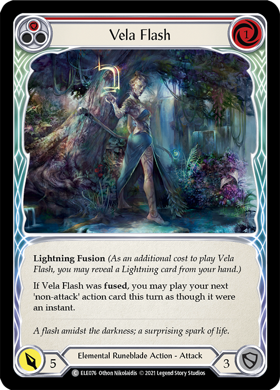 3x Vela Flash (Red)