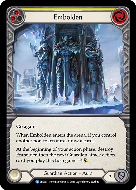 Embolden (Yellow) Rainbow Foil
