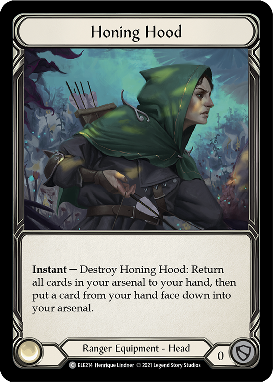 Honing Hood Cold Foil