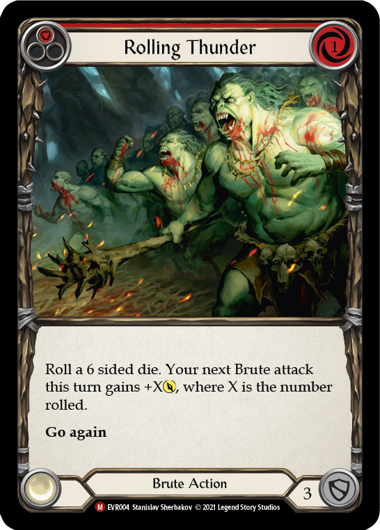 Rolling Thunder Rainbow Foil