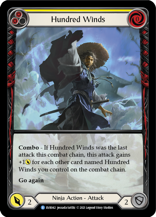 Hundred Winds (Yellow) Extended Art RF