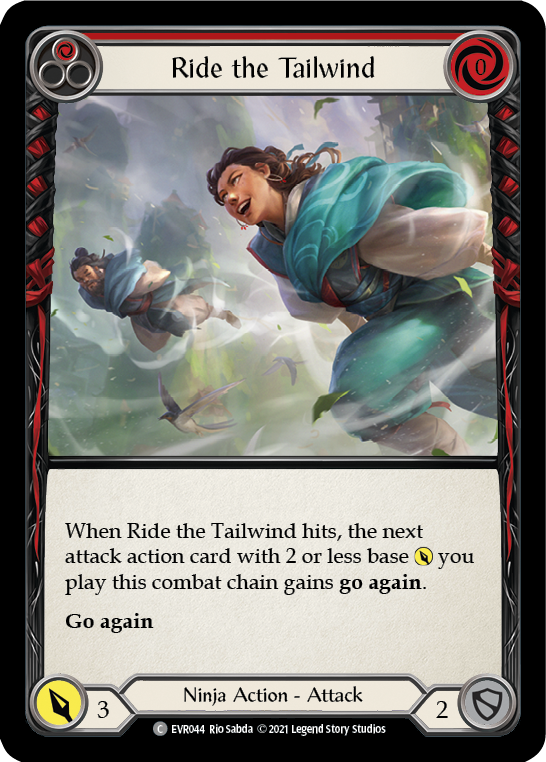 3x Ride the Tailwind (Red)