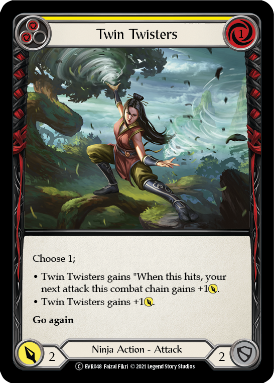 3x Twin Twisters (Yellow)