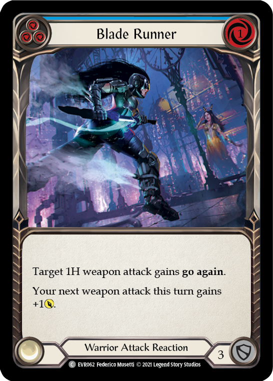 Blade Runner (Blue) Rainbow Foil