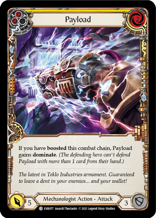 Payload (Yellow) Rainbow Foil