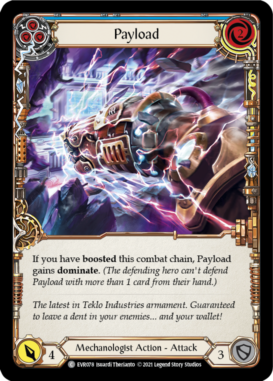 Payload (Blue) Rainbow Foil