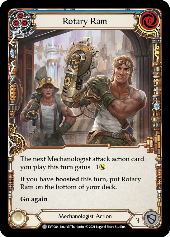 3x Rotary Ram (Blue)