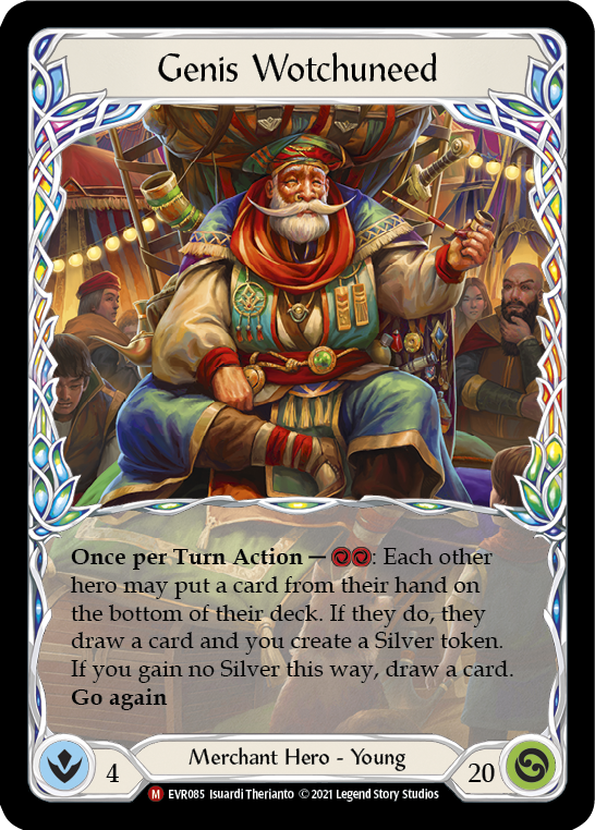 Genis Wotchuneed Rainbow Foil